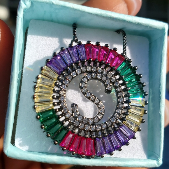 Floresmoon.com Jewelry - Initial Necklaces available. A-Z